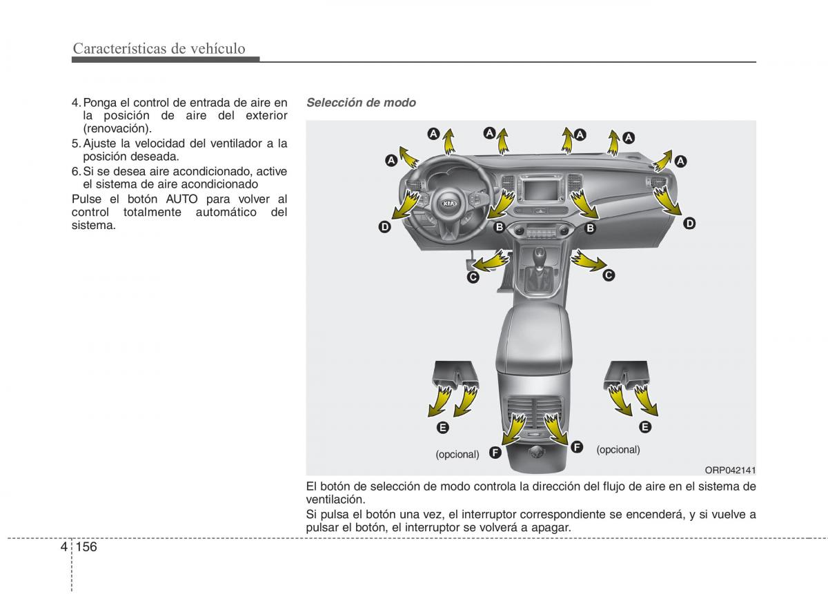 KIA Carens III 3 manual del propietario / page 243