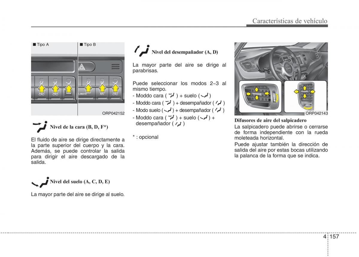 KIA Carens III 3 manual del propietario / page 244