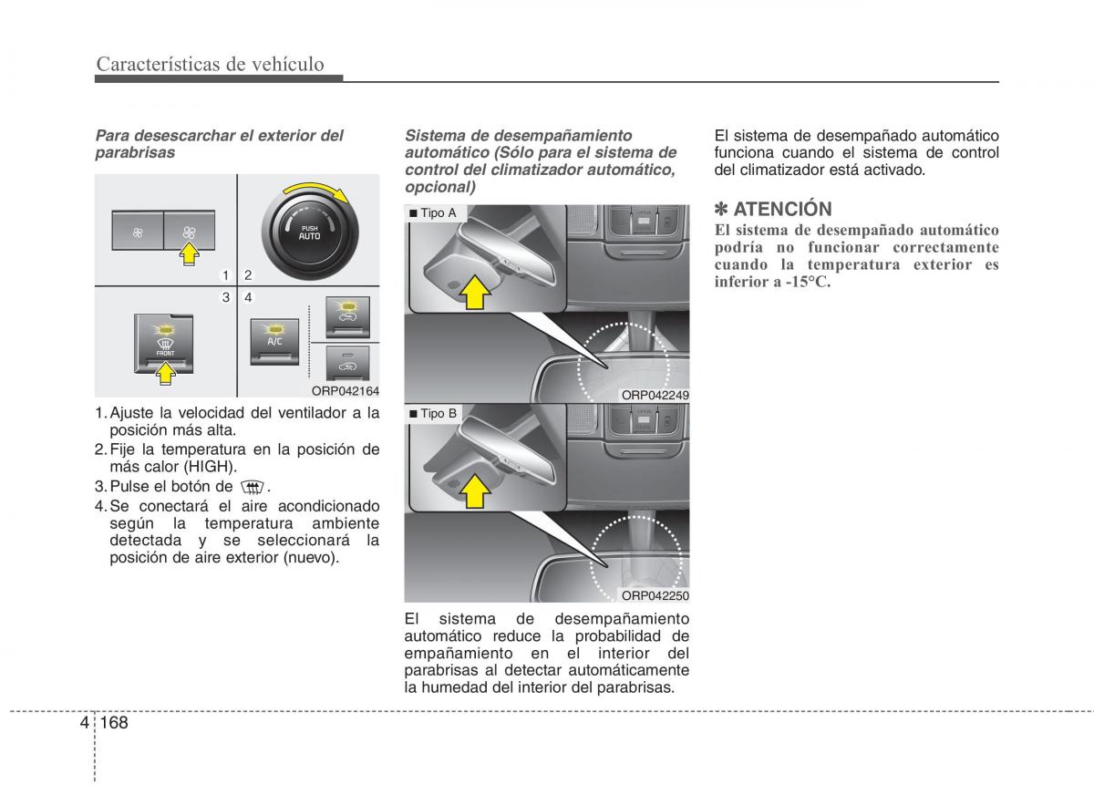 KIA Carens III 3 manual del propietario / page 255