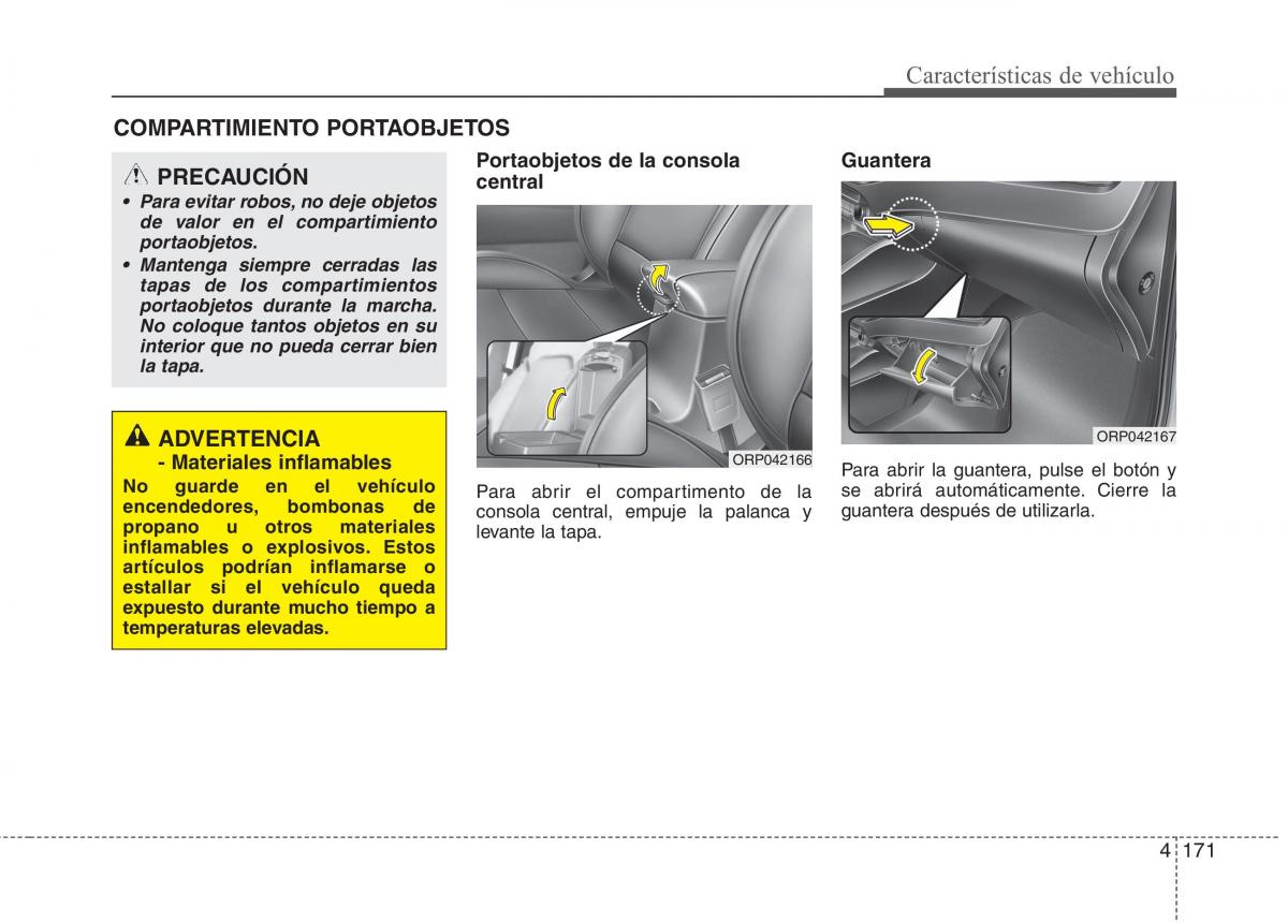 KIA Carens III 3 manual del propietario / page 258