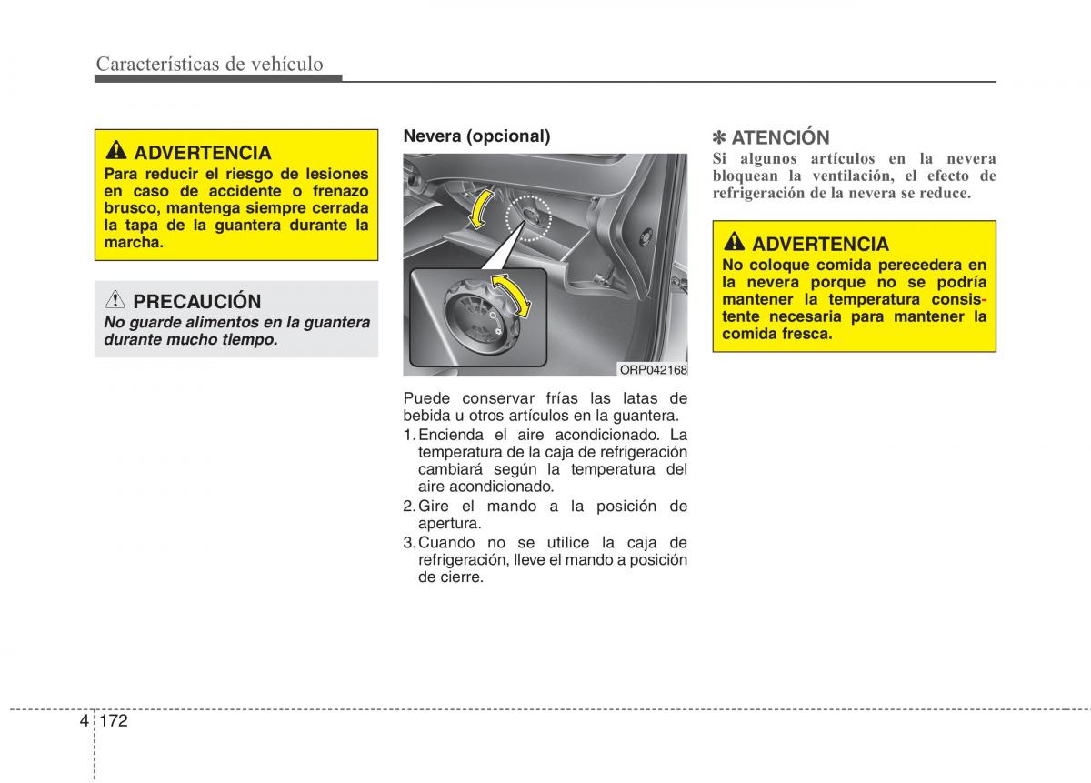 KIA Carens III 3 manual del propietario / page 259