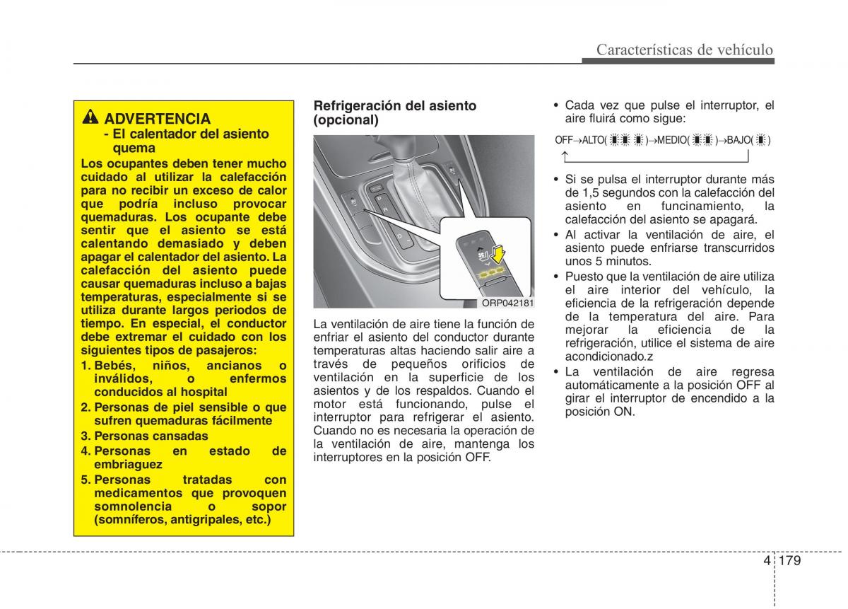 KIA Carens III 3 manual del propietario / page 266