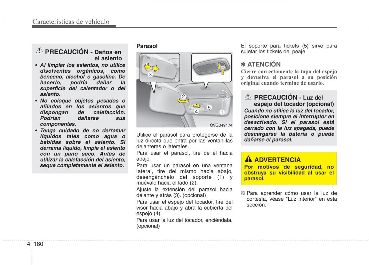 KIA Carens III 3 manual del propietario / page 267