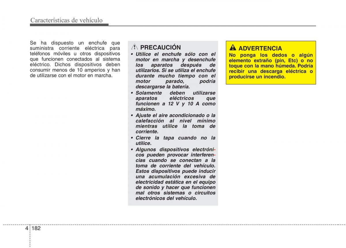 KIA Carens III 3 manual del propietario / page 269