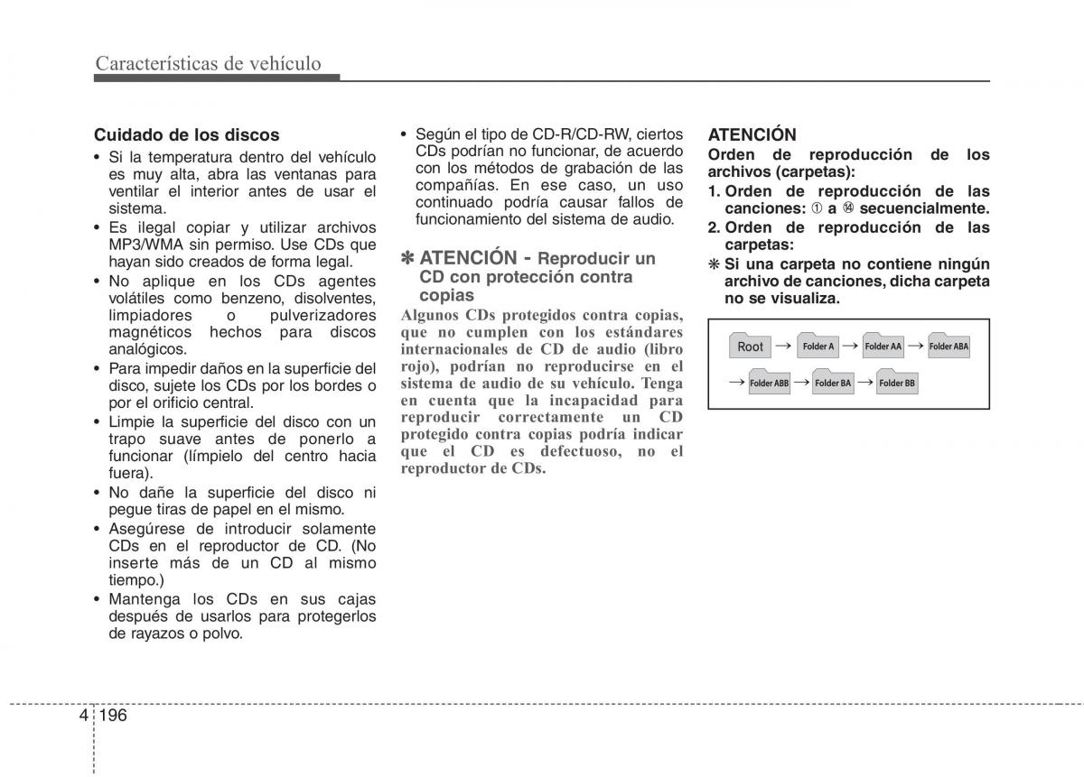 KIA Carens III 3 manual del propietario / page 283