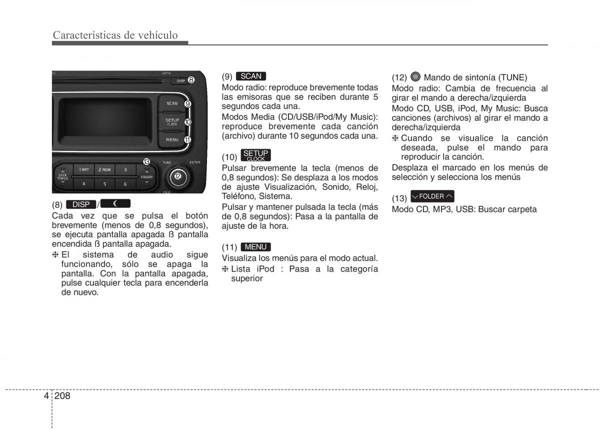 KIA Carens III 3 manual del propietario / page 295