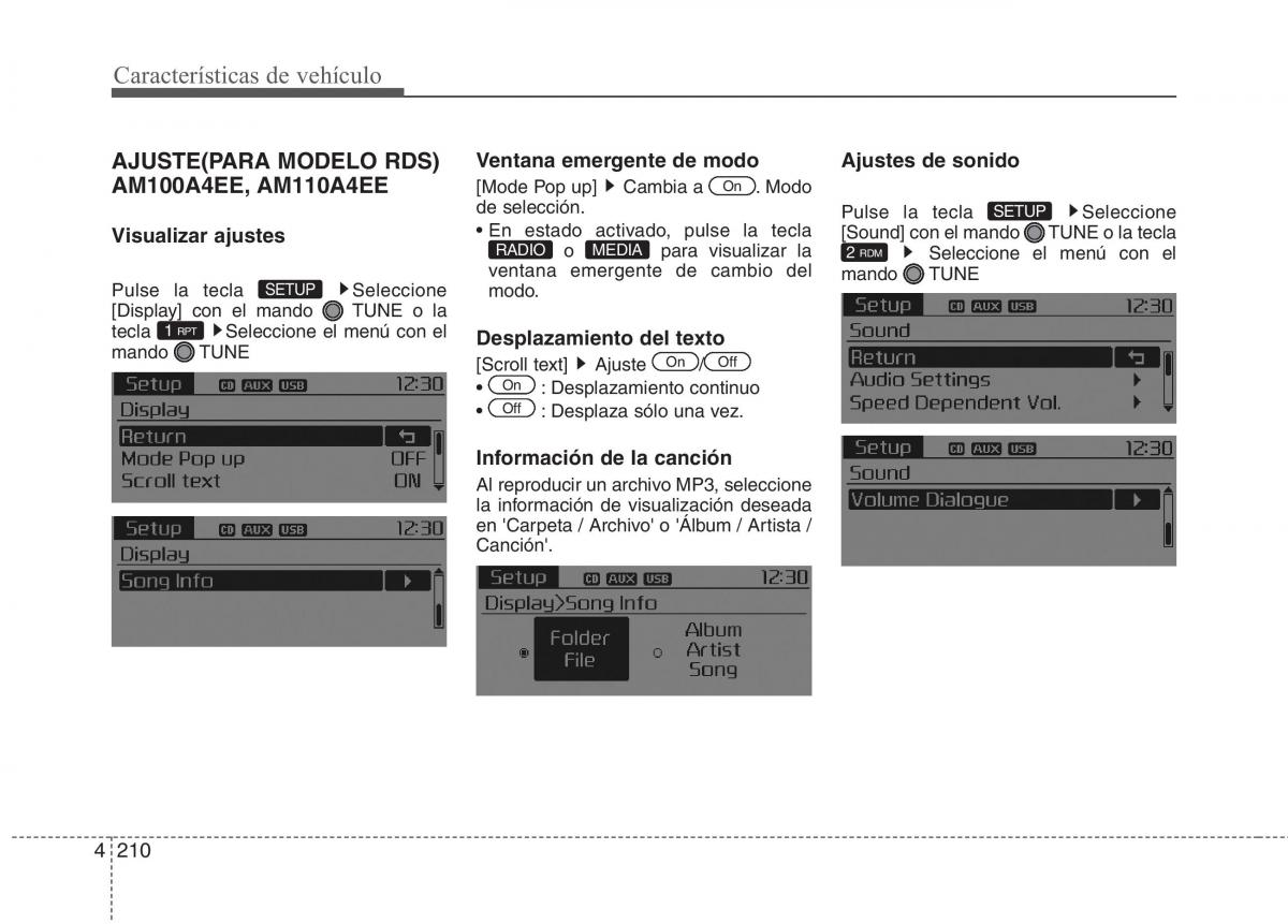 KIA Carens III 3 manual del propietario / page 297