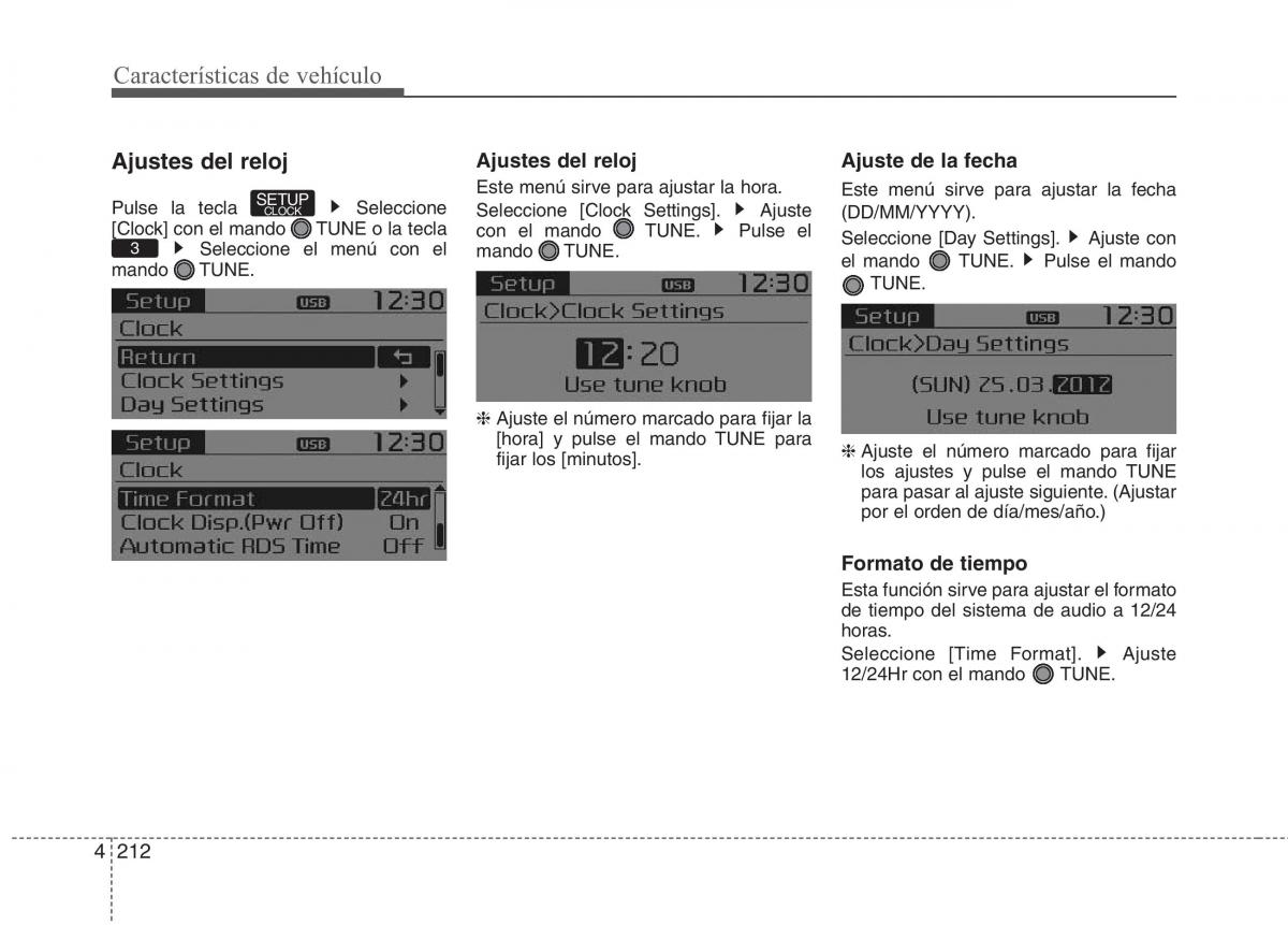 KIA Carens III 3 manual del propietario / page 299