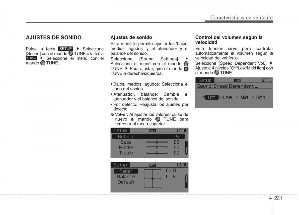 KIA Carens III 3 manual del propietario / page 308