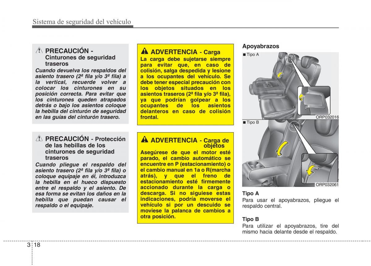 KIA Carens III 3 manual del propietario / page 31