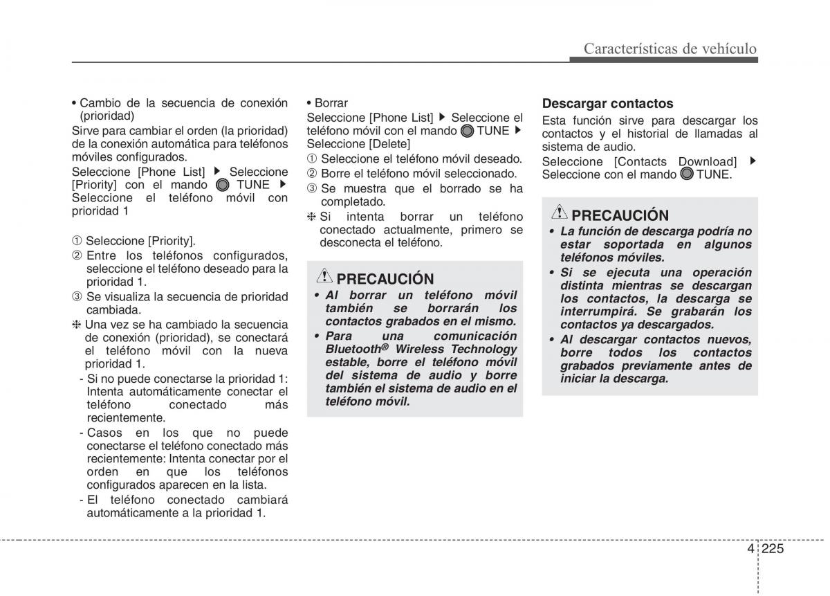 KIA Carens III 3 manual del propietario / page 312