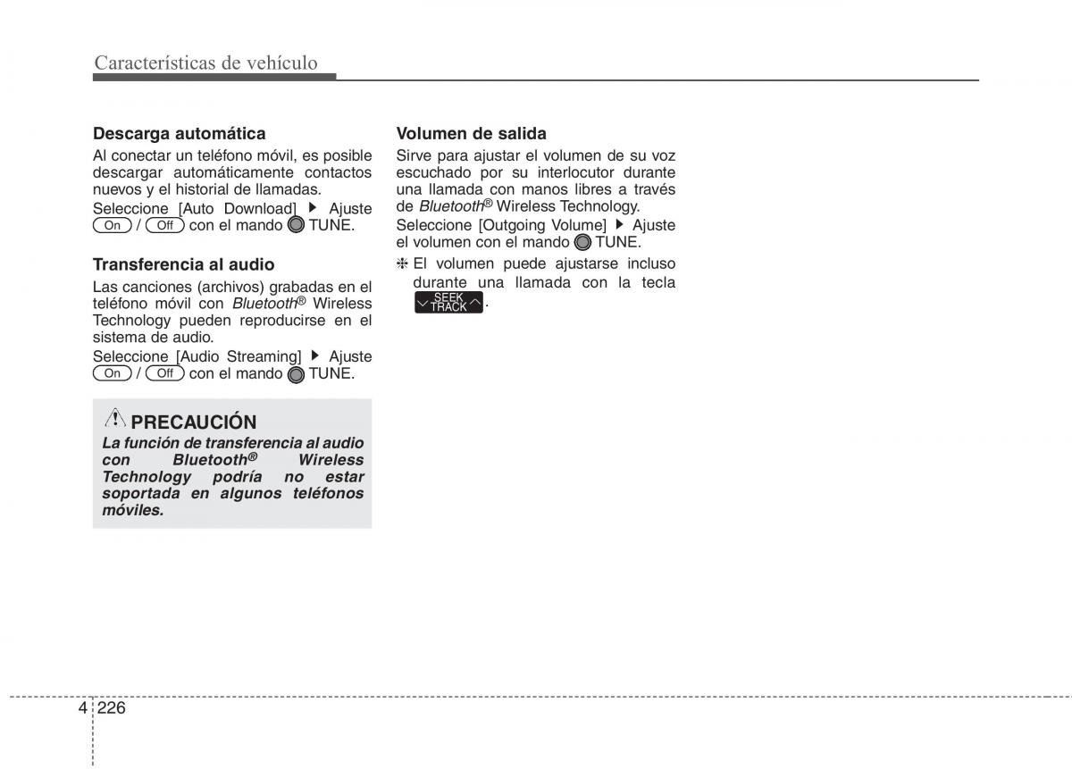 KIA Carens III 3 manual del propietario / page 313