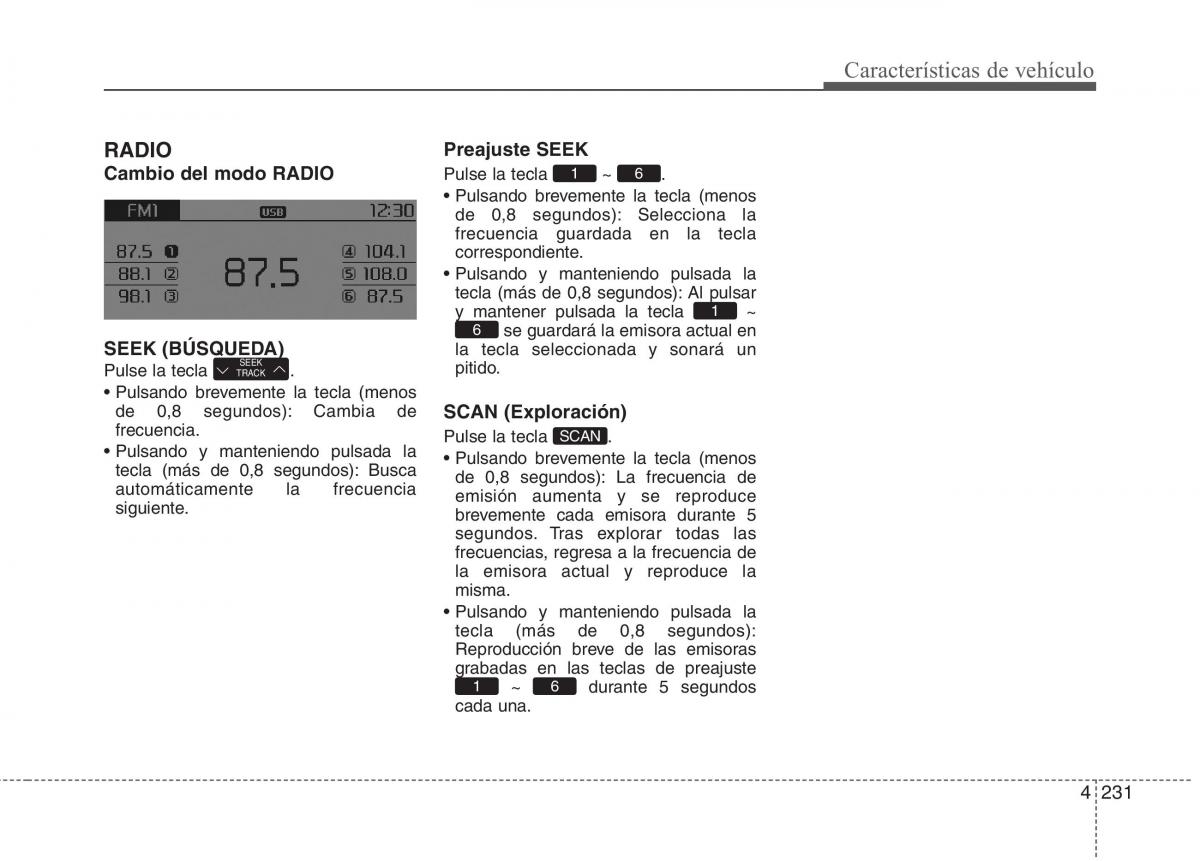 KIA Carens III 3 manual del propietario / page 318