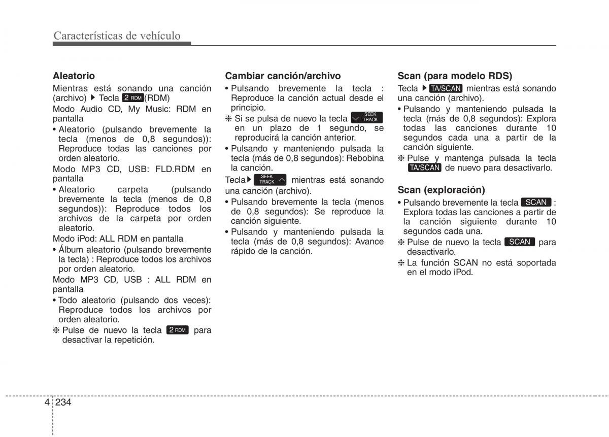 KIA Carens III 3 manual del propietario / page 321