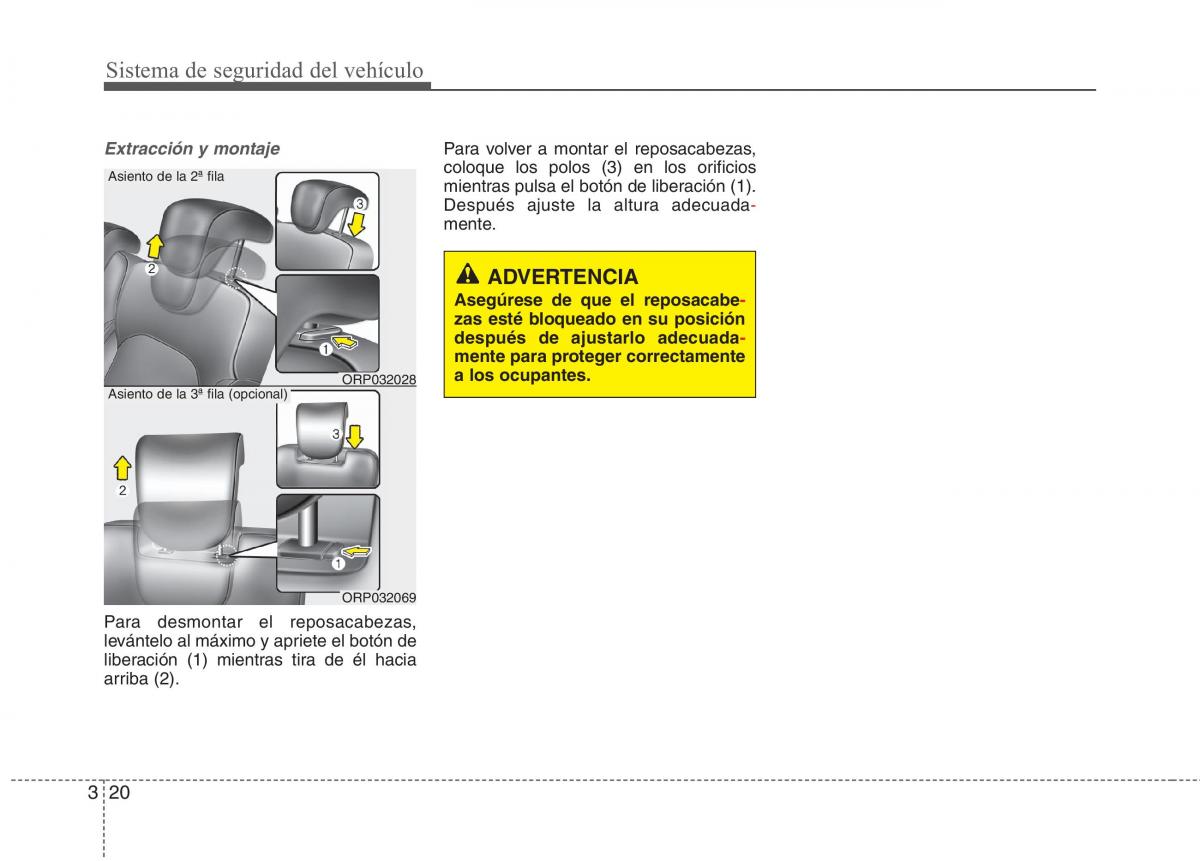 KIA Carens III 3 manual del propietario / page 33