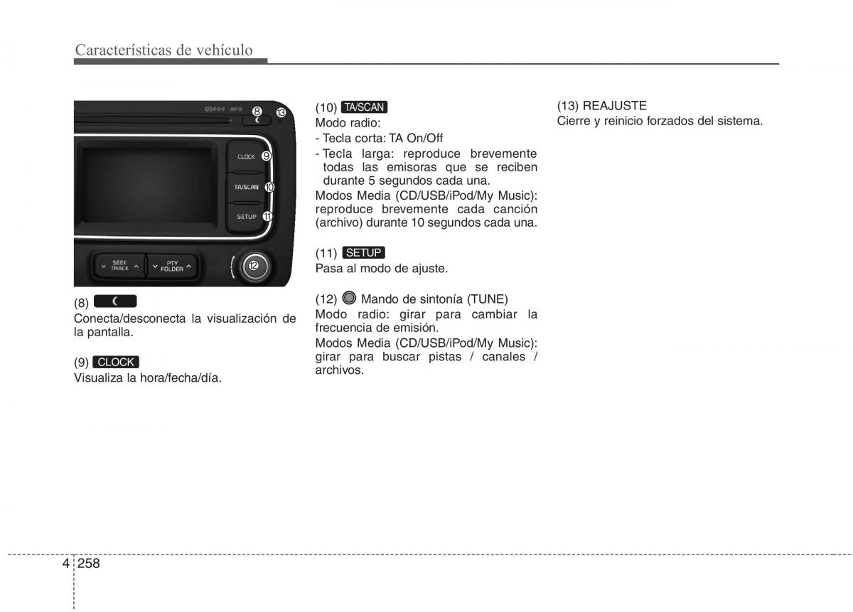 KIA Carens III 3 manual del propietario / page 345