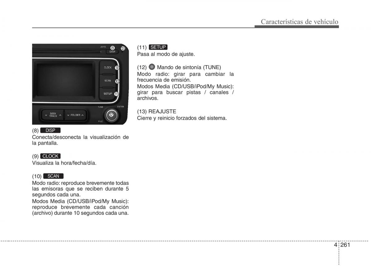 KIA Carens III 3 manual del propietario / page 348