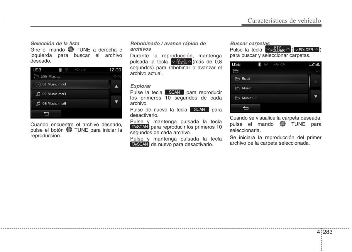 KIA Carens III 3 manual del propietario / page 370