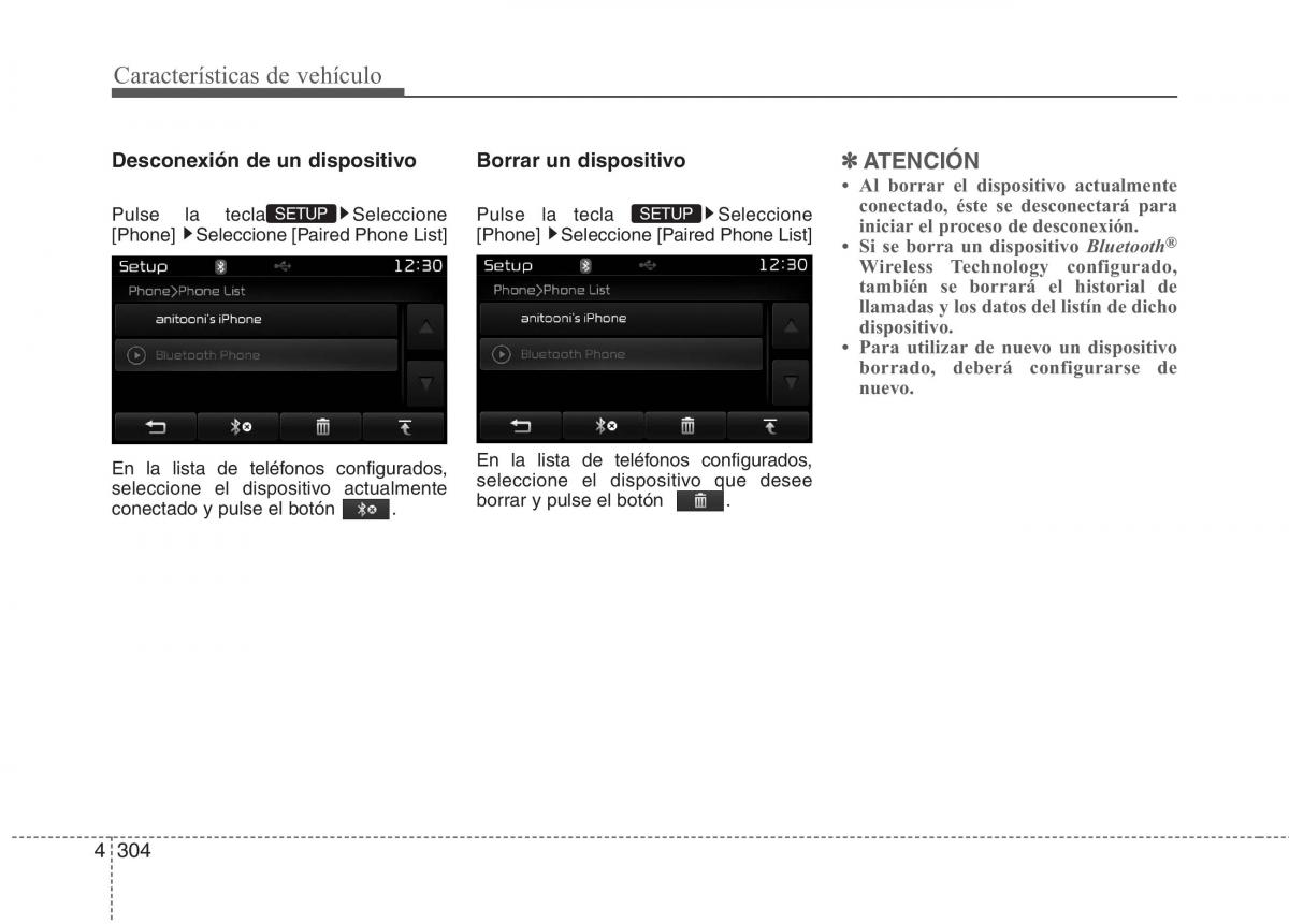 KIA Carens III 3 manual del propietario / page 391