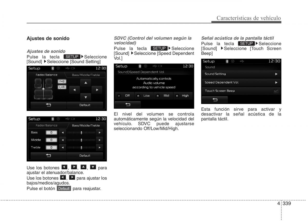 KIA Carens III 3 manual del propietario / page 426