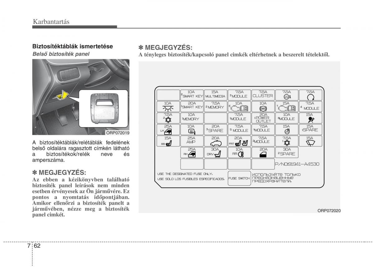 KIA Carens III 3 Kezelesi utmutato / page 548