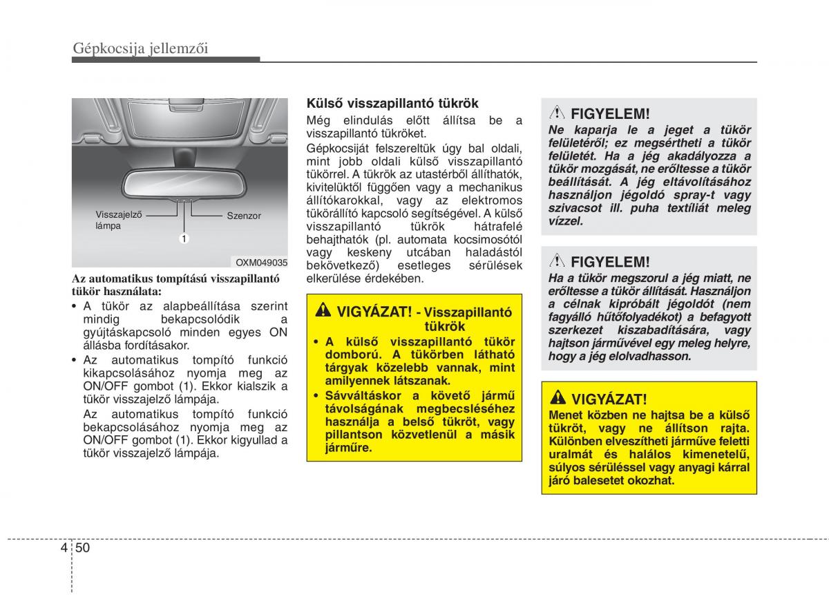 KIA Carens III 3 Kezelesi utmutato / page 79