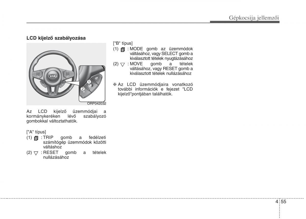 KIA Carens III 3 Kezelesi utmutato / page 84