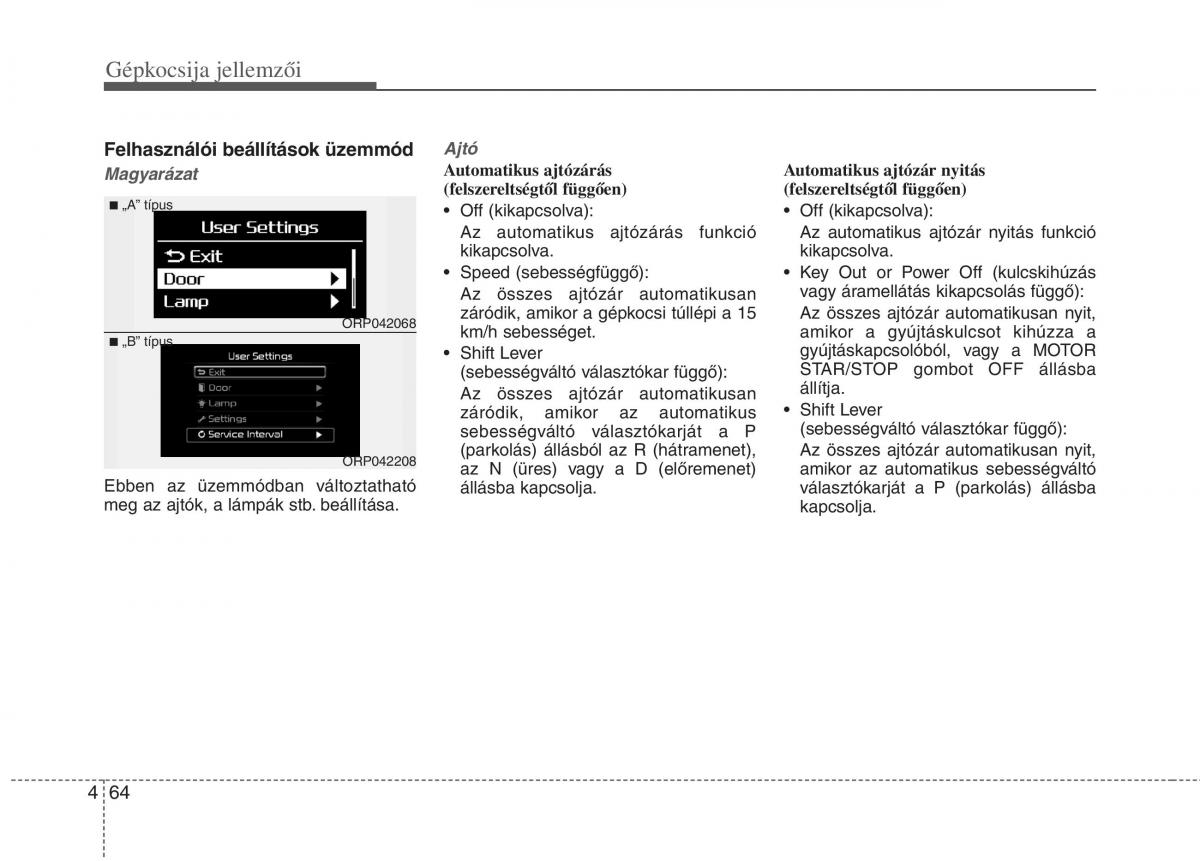 KIA Carens III 3 Kezelesi utmutato / page 93