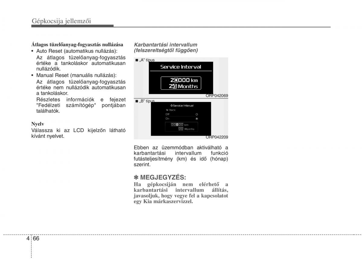 KIA Carens III 3 Kezelesi utmutato / page 95