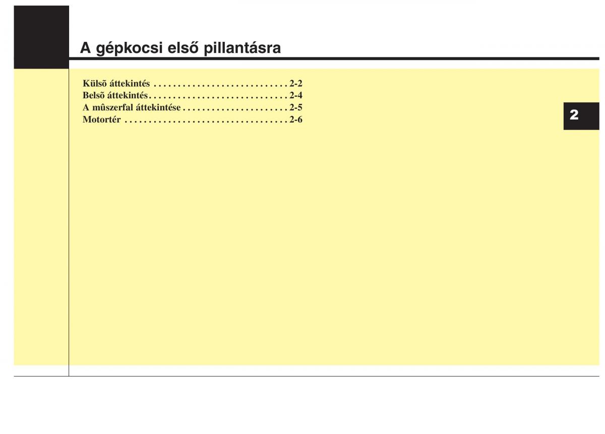 KIA Carens III 3 Kezelesi utmutato / page 10