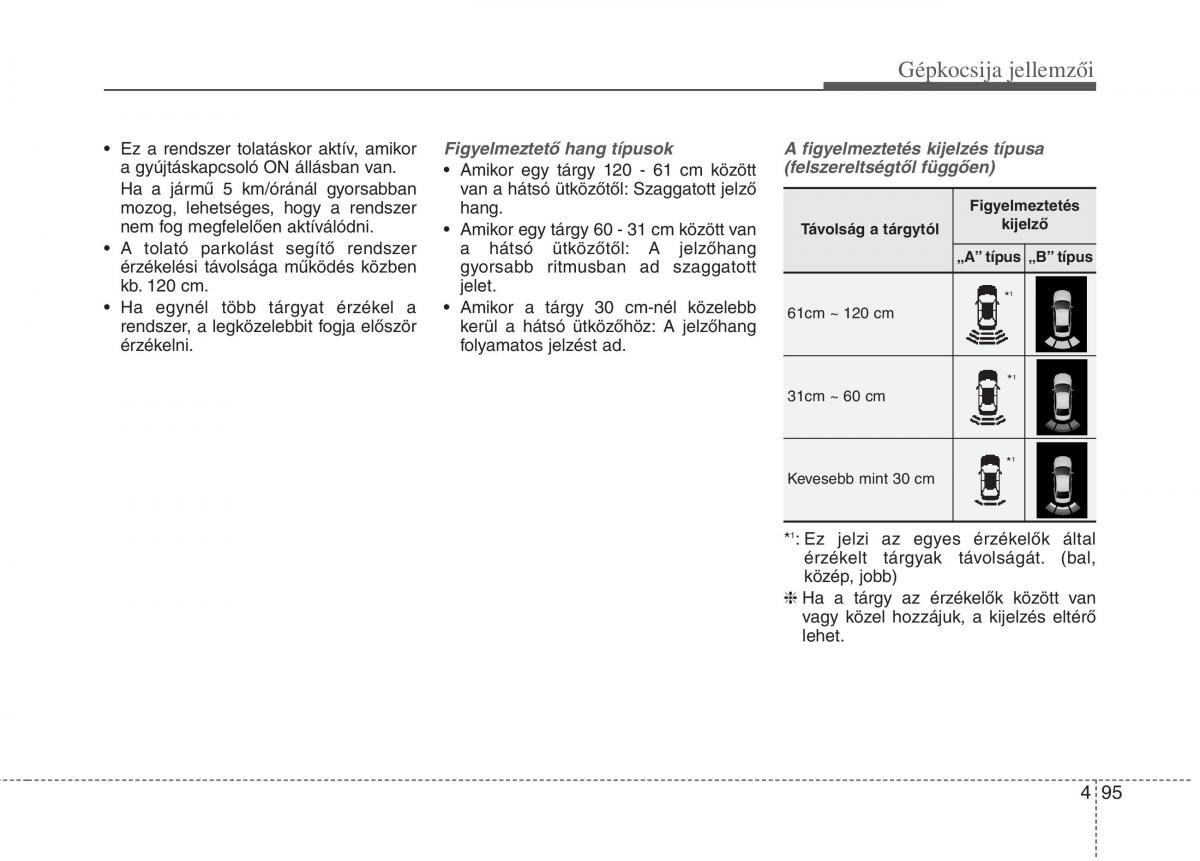 KIA Carens III 3 Kezelesi utmutato / page 124