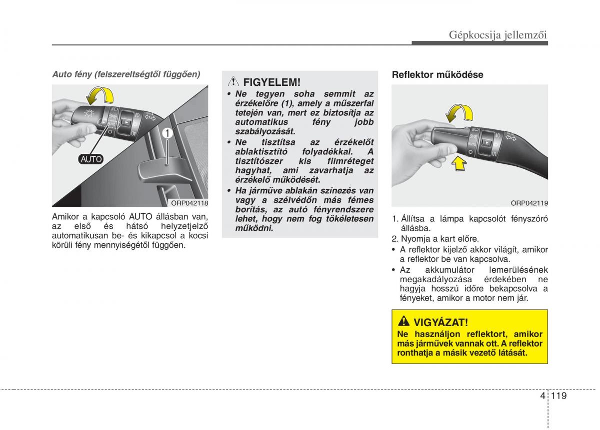 KIA Carens III 3 Kezelesi utmutato / page 148