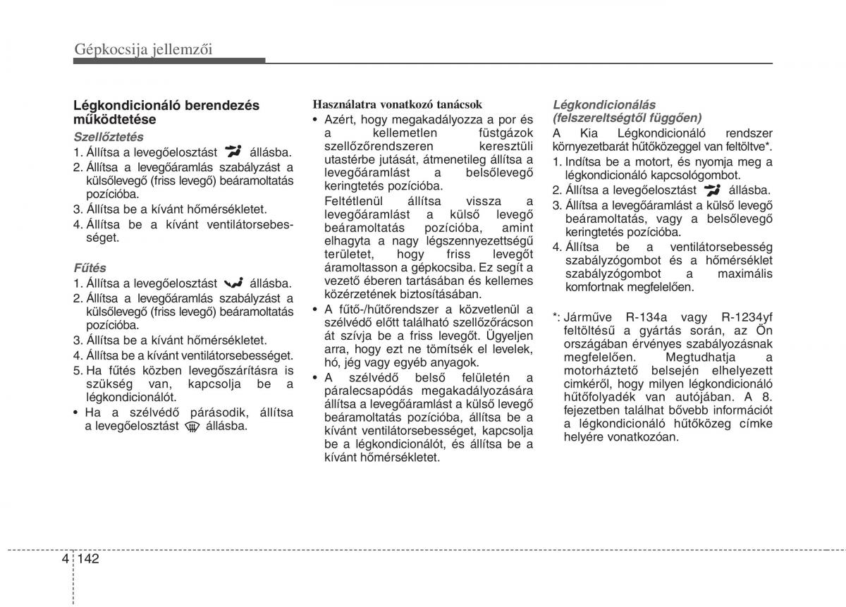 KIA Carens III 3 Kezelesi utmutato / page 171