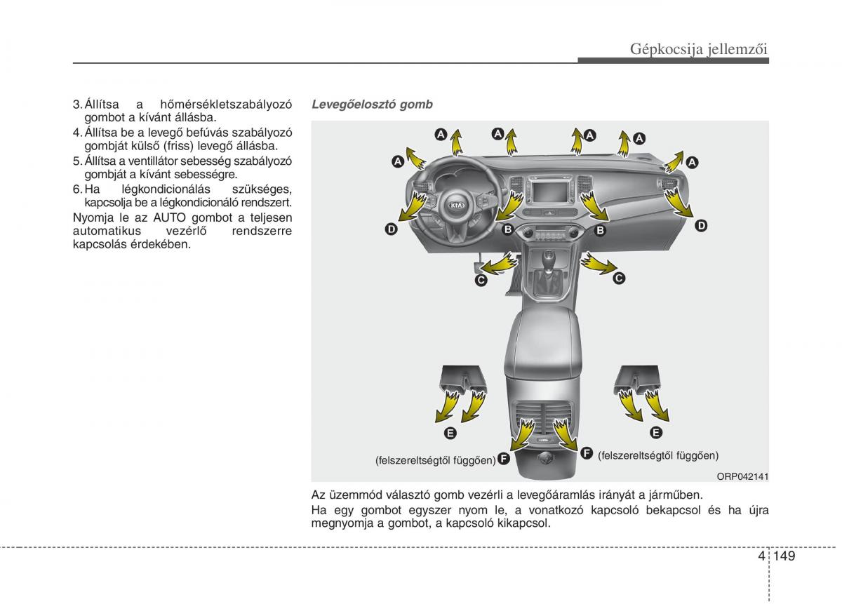 KIA Carens III 3 Kezelesi utmutato / page 178