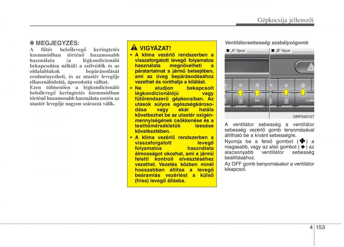 KIA Carens III 3 Kezelesi utmutato / page 182