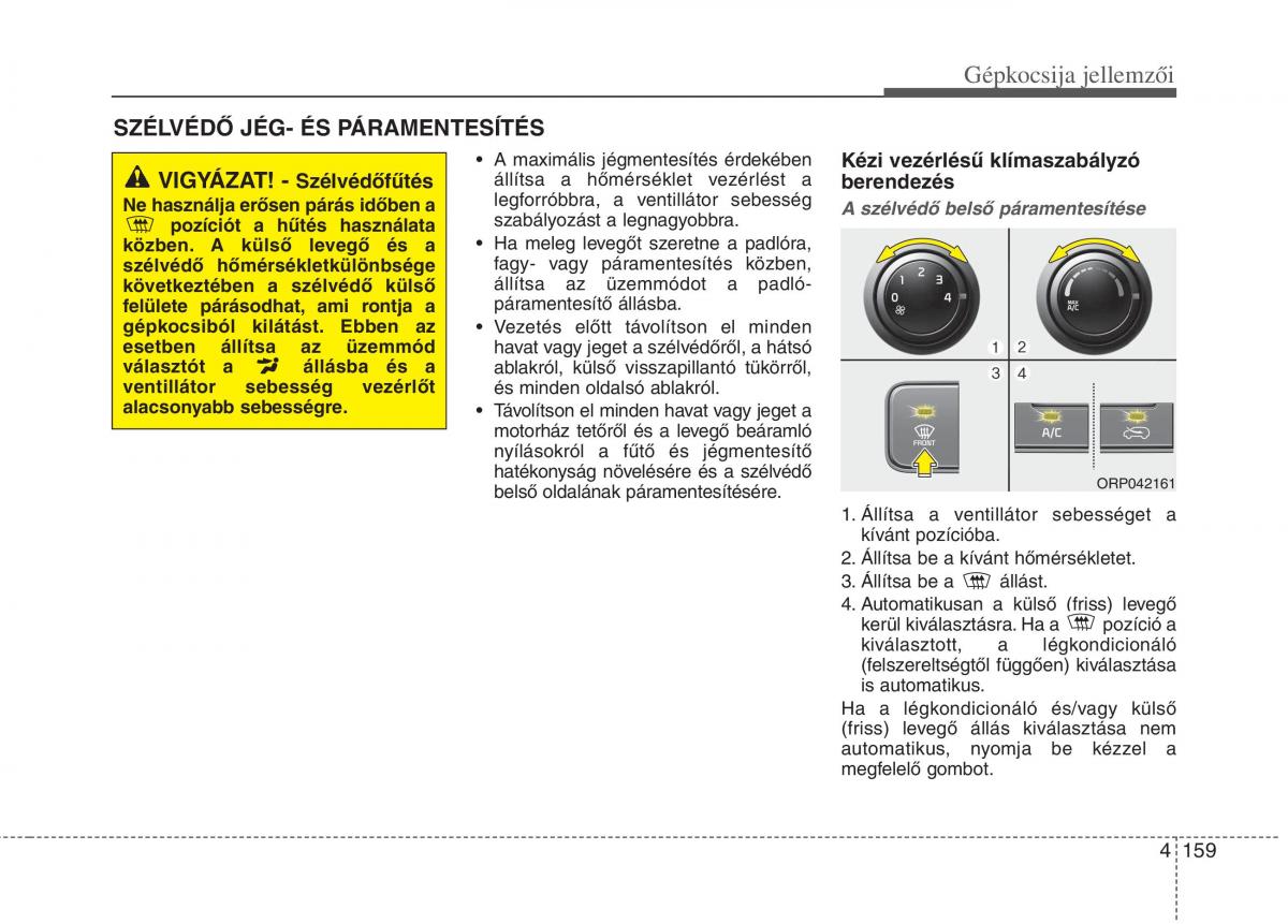 KIA Carens III 3 Kezelesi utmutato / page 188