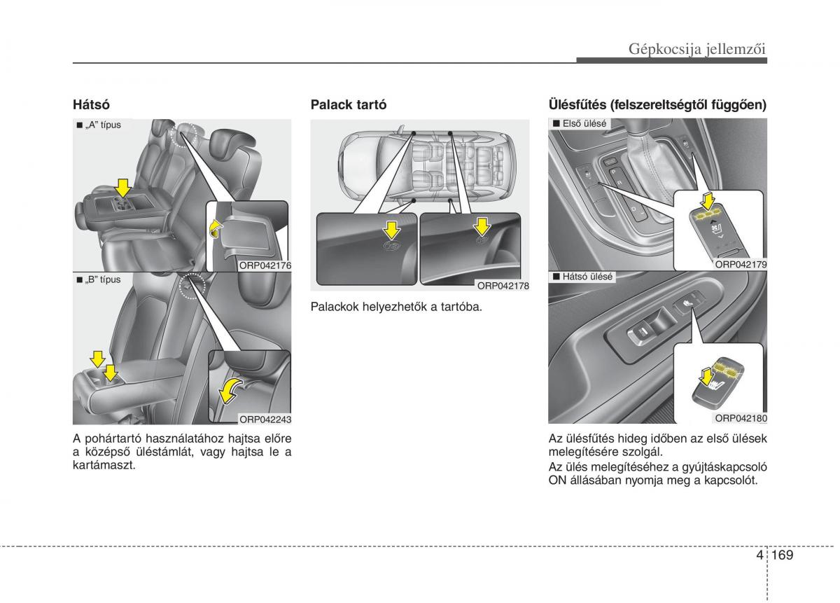 KIA Carens III 3 Kezelesi utmutato / page 198