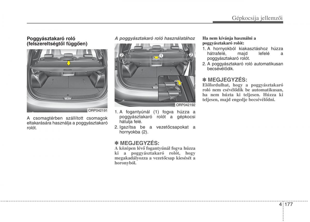 KIA Carens III 3 Kezelesi utmutato / page 206