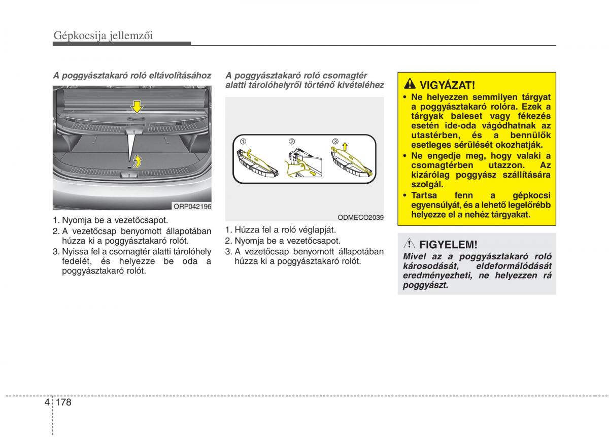 KIA Carens III 3 Kezelesi utmutato / page 207