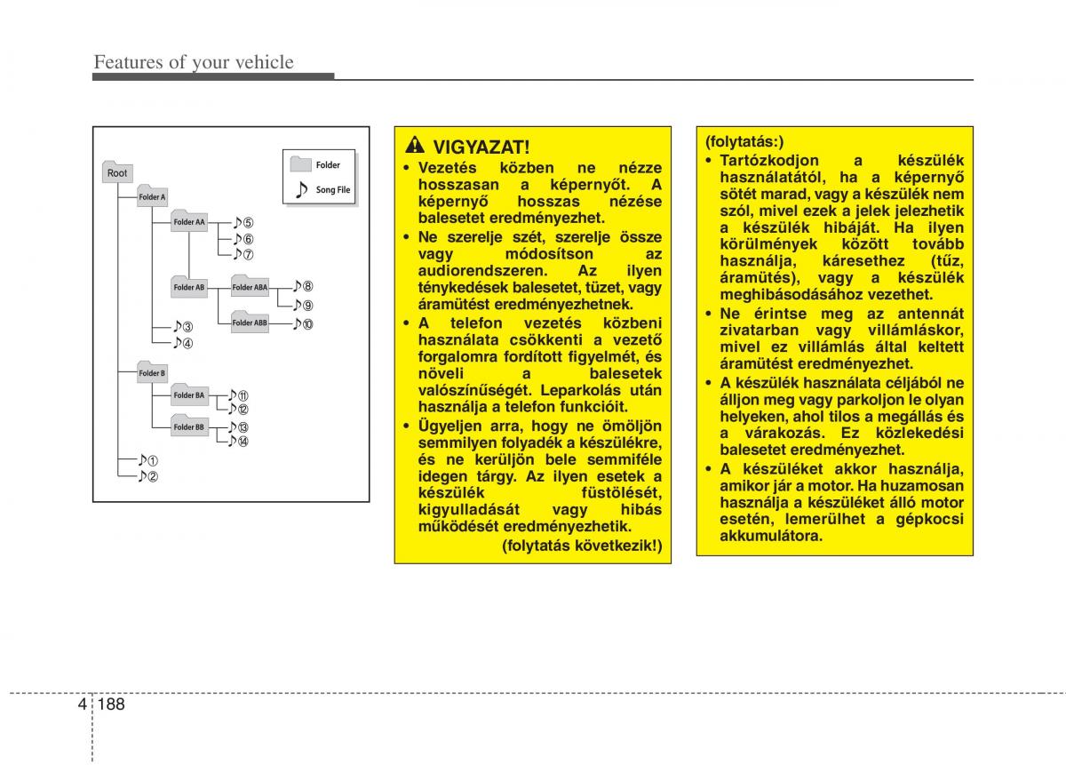 KIA Carens III 3 Kezelesi utmutato / page 217