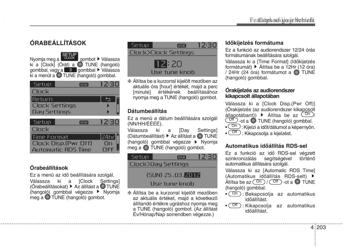 KIA Carens III 3 Kezelesi utmutato / page 232