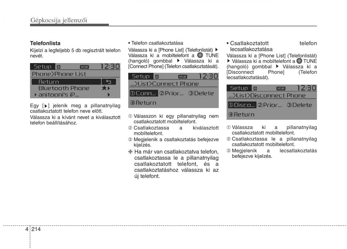 KIA Carens III 3 Kezelesi utmutato / page 243