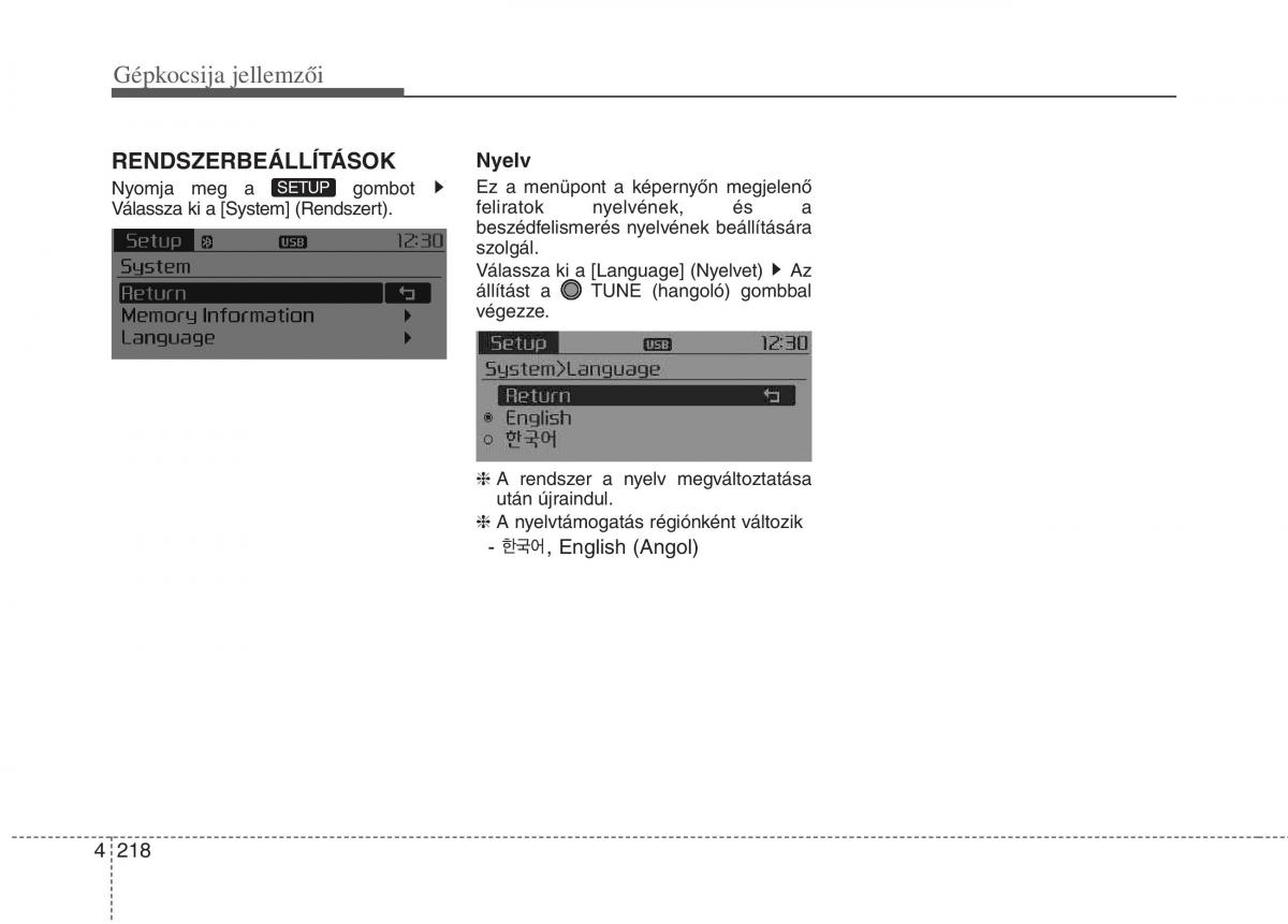 KIA Carens III 3 Kezelesi utmutato / page 247