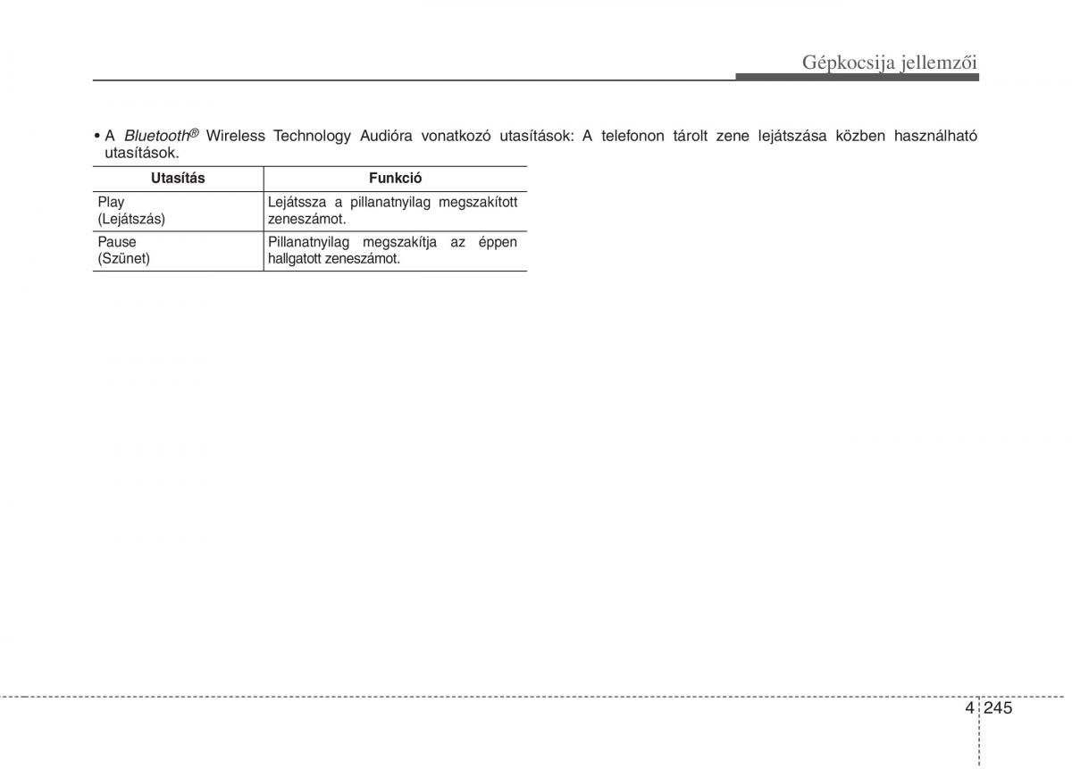 KIA Carens III 3 Kezelesi utmutato / page 274