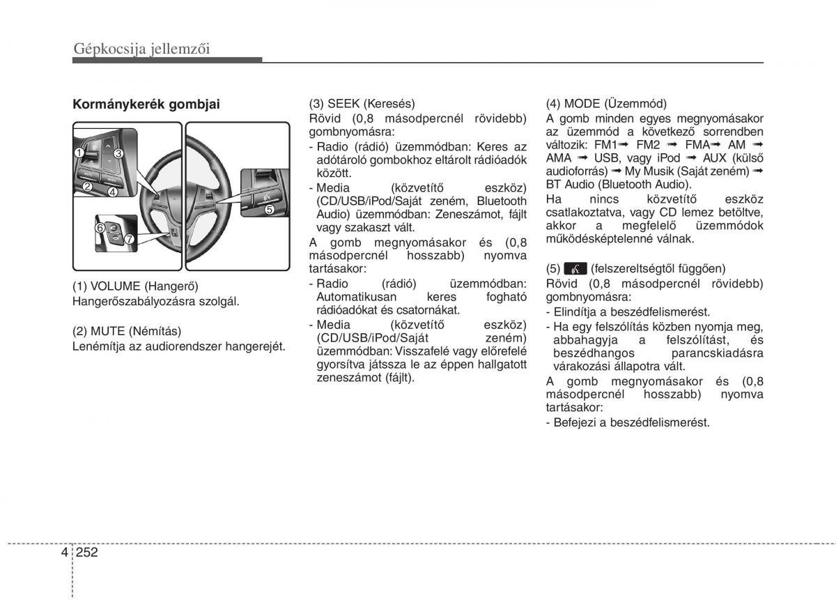 KIA Carens III 3 Kezelesi utmutato / page 281