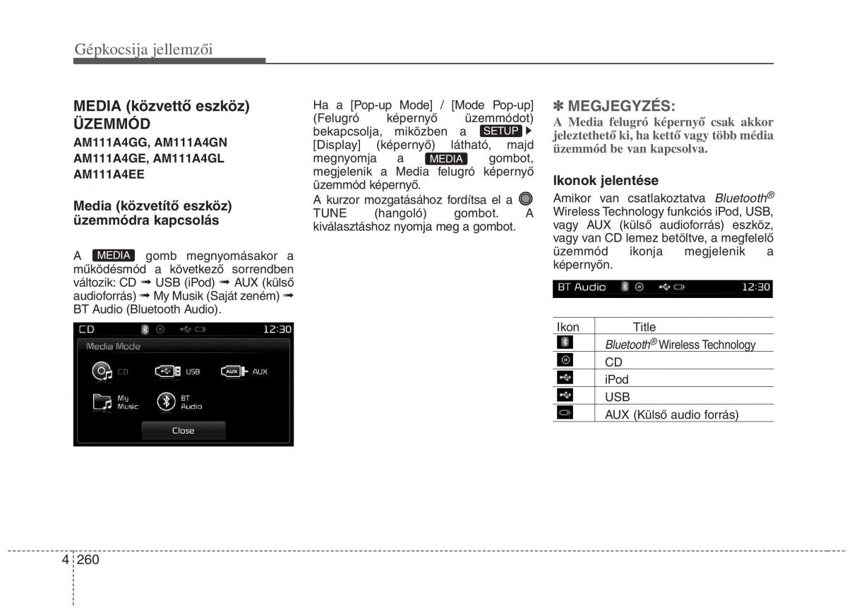 KIA Carens III 3 Kezelesi utmutato / page 289