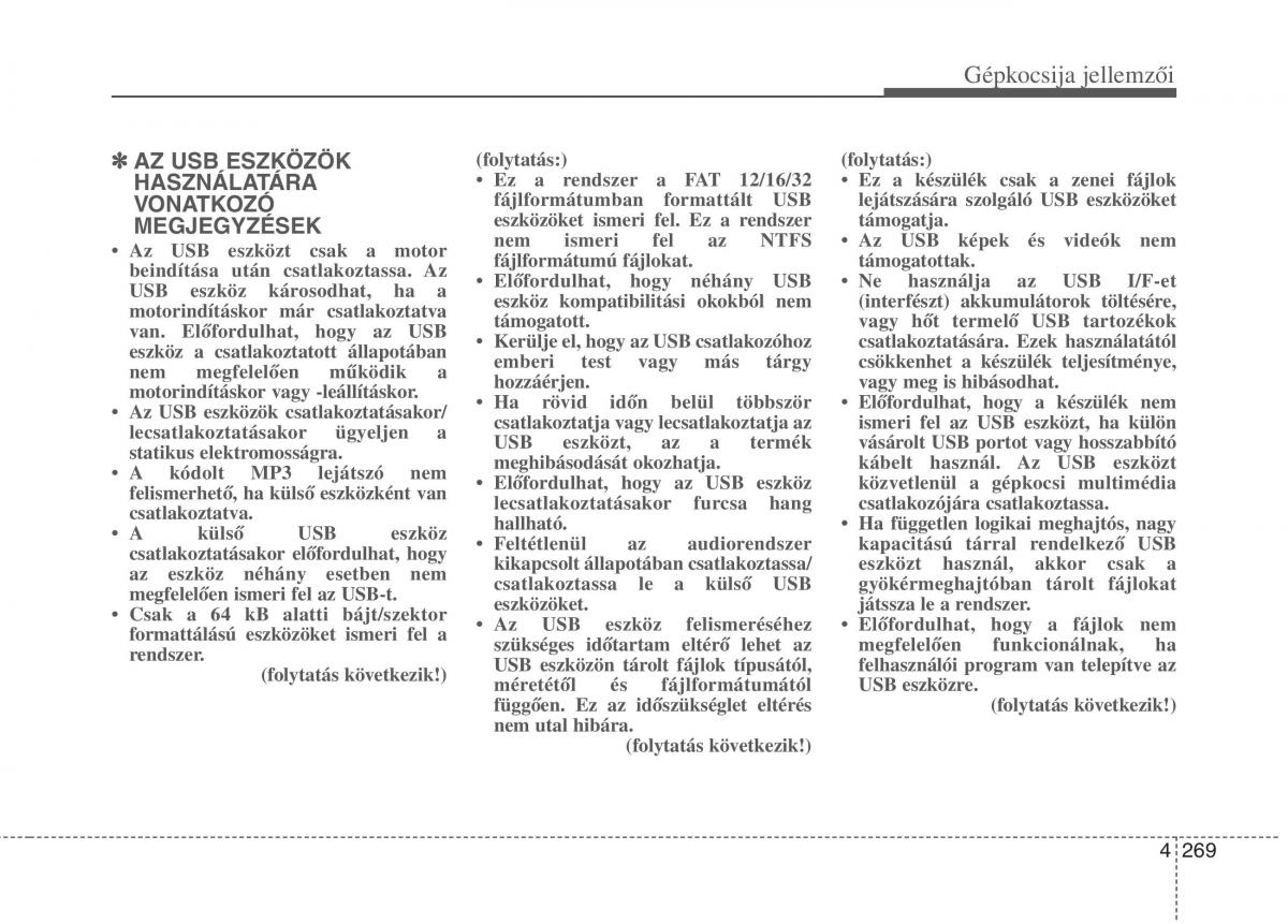 KIA Carens III 3 Kezelesi utmutato / page 298