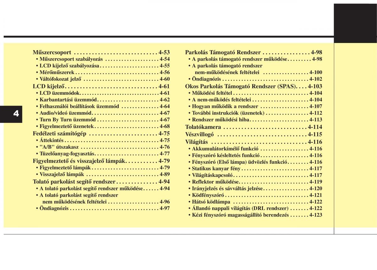 KIA Carens III 3 Kezelesi utmutato / page 31