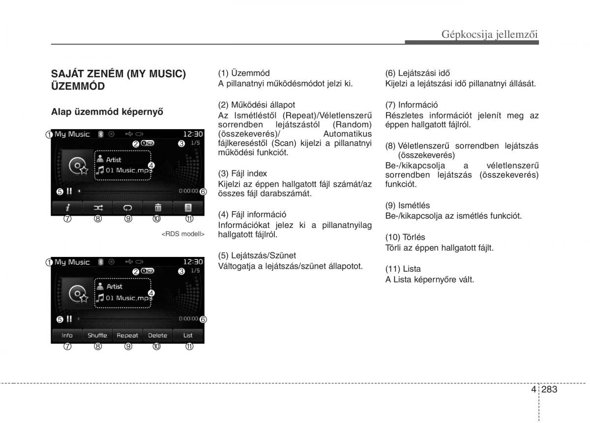 KIA Carens III 3 Kezelesi utmutato / page 312