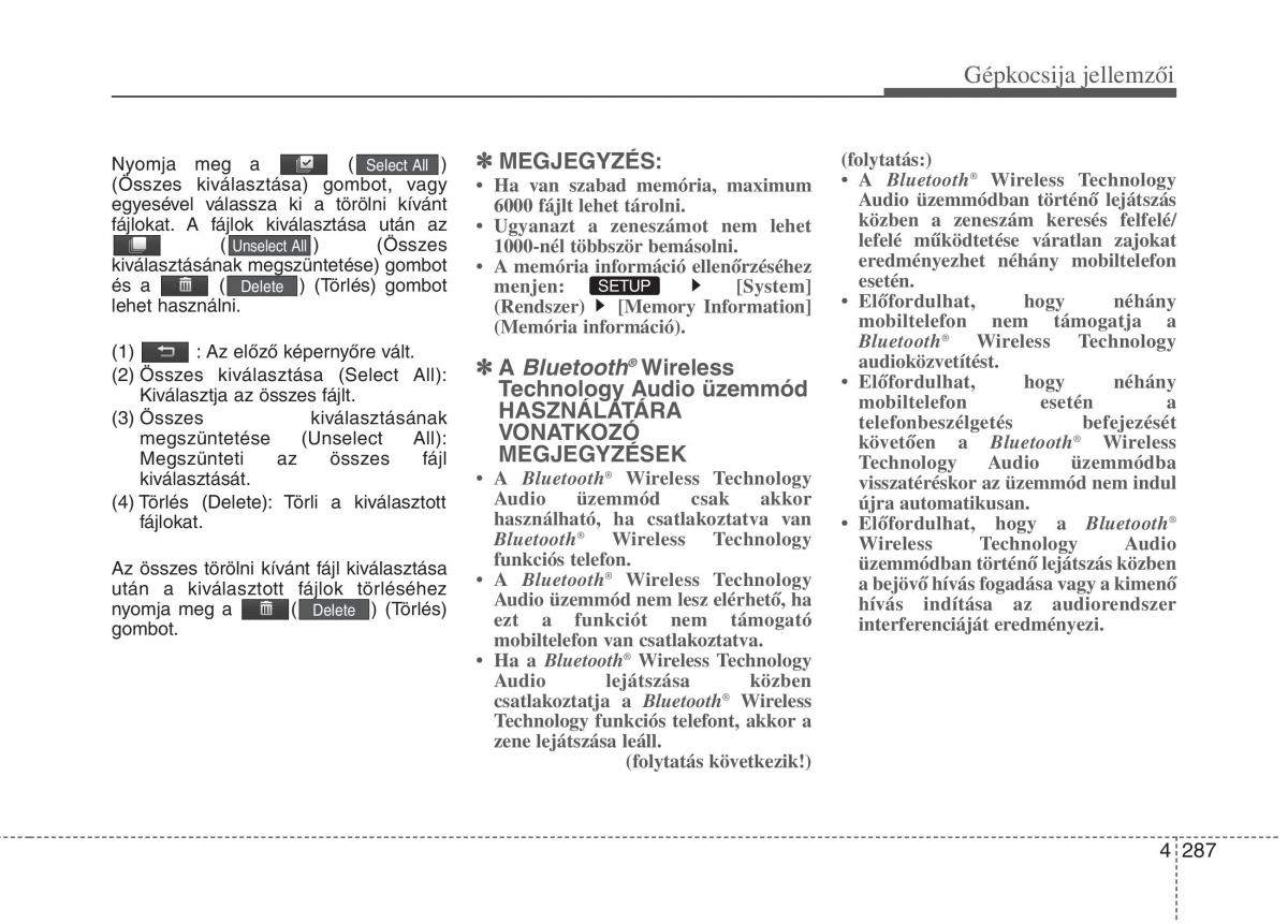 KIA Carens III 3 Kezelesi utmutato / page 316